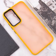 Чехол TPU+PC Lyon Frosted для Xiaomi Redmi Note 11 (Global) / Note 11S – Оранжевый