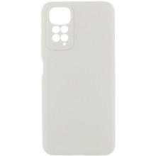 Чохол Silicone Cover Lakshmi Full Camera (AA) для Xiaomi Redmi Note 11 (Global) / Note 11S – Білий