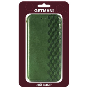 Кожаный чехол-книжка GETMAN Cubic (PU) для Xiaomi Redmi Note 11 (Global) / Note 11S