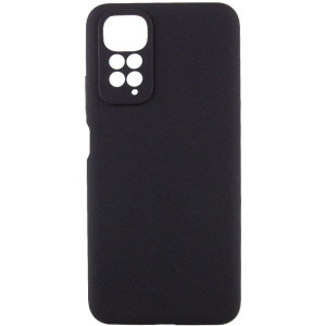 Чохол Silicone Cover Ummi Lakshmi Full Camera (AA) для Xiaomi Redmi Note 11 (Global) / Note 11S – Чорний