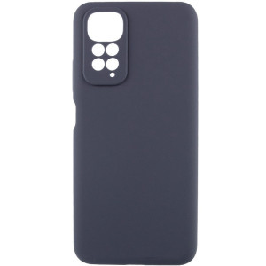 Чохол Silicone Cover Lakshmi Full Camera (AAA) для Xiaomi Redmi Note 11 (Global) / Note 11S – Сірий