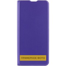 Кожаный чехол книжка GETMAN Elegant (PU) для Xiaomi Redmi Note 11 (Global) / Note 11S – Фиолетовый