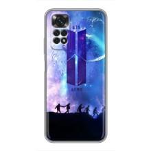 Чехлы BTS для Xiaomi Redmi Note 11 / 11s (AlphaPrint) – Army BTS