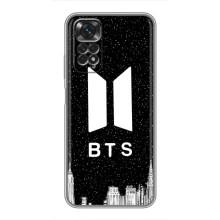 Чехлы BTS для Xiaomi Redmi Note 11 / 11s (AlphaPrint) – БТС Лого