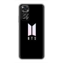 Чехлы BTS для Xiaomi Redmi Note 11 / 11s (AlphaPrint) – Лого BTS