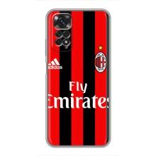Чехлы для Xiaomi Redmi Note 11 / 11s (VPrint) - Футбольные клубы – Milan