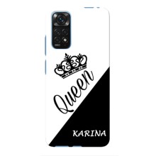 Чехлы для Xiaomi Redmi Note 11 4G / 11s - Женские имена (KARINA)