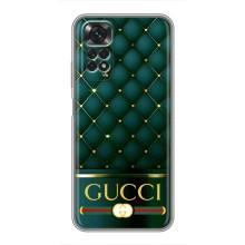 Чехлы ГУЧЧИ для Сяоми Редми Ноут 11 / 11s (AlphaPrint) (Текстура Гуччи)