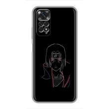 Чехлы на тему: Итачи Учиха для Xiaomi Redmi Note 11 / 11s (AlphaPrint)