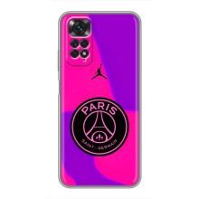 Чохли PSG для Xiaomi Redmi Note 11 / 11s (AlphaPrint) – яскравий ПСЖ