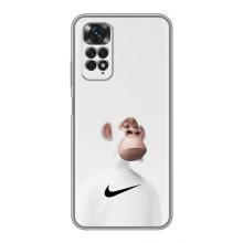 Чехлы с Обезьянами NFT для Xiaomi Redmi Note 11 / 11s (AlphaPrint) – обезьяна NFT Nike
