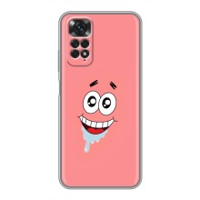 Чехлы с Патриком на Xiaomi Redmi Note 11 4G / 11s (Мордочка Патрика)