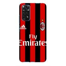 Чехлы с ТОП Футбольными клубами на Xiaomi Redmi Note 11 4G / 11s – Milan
