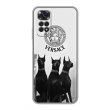 Чехлы VERSACE для Сяоми Редми Ноут 11 / 11s (PREMIUMPrint) (Доберман Версаче)