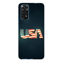 Чохол Прапор USA для Xiaomi Redmi Note 11 4G / 11s – USA