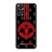 Чохол Манчестер Юнайтед для Xiaomi Redmi Note 11 / 11s (AlphaPrint) – лого МЮ