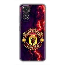 Чохол Манчестер Юнайтед для Xiaomi Redmi Note 11 / 11s (AlphaPrint) – вогняний Манчестер