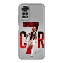 Чехол Криштиану Роналду для Xiaomi Redmi Note 11 / 11s (AlphaPrint) (C7R)