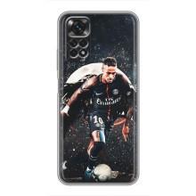 Чехол Неймар для Xiaomi Redmi Note 11 / 11s (AlphaPrint) (PSG Neymar)