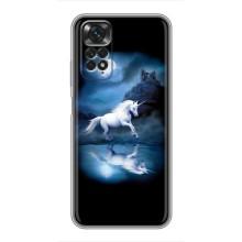 Чехол для Сяоми Редми Ноут 11 / 11s - (Единорожки - Новинки) (AlphaPrint) – Единорог