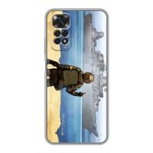 Чехол с принтом (Русский корабль...) для Сяоми Редми Ноут 11 / 11s (AlphaPrint) – Русский корабль