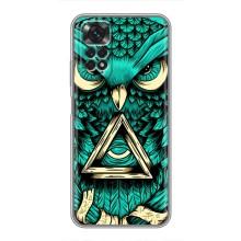Чохол з пташками на Xiaomi Redmi Note 11 / 11s (VPrint) – Сова з оком