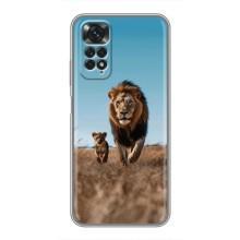 Чохол Король лев на Xiaomi Redmi Note 11 / 11s – Мусафа і Сімба