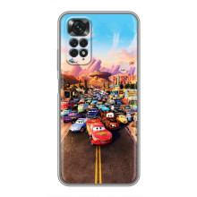 Силиконовый чехол Маквин для Xiaomi Redmi Note 11 / 11s – Тачки Маквин