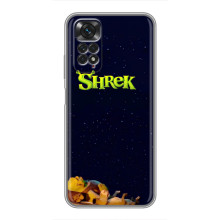 Чехол с мультфильмом Шрек на Xiaomi Redmi Note 11 / 11s – Шрек лого