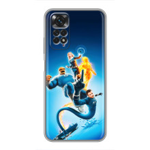 Чохол з принтом Фантастична четвірка для Xiaomi Redmi Note 11 / 11s – Фантастична 4-ка