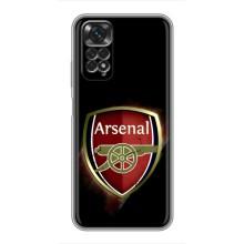 Чехлы для Сяоми Редми Ноут 11 / 11s (VPrint) - ТОП ФК (Арсенал Лондон)