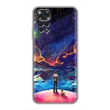 Космические Чехлы для Сяоми Редми Ноут 11 / 11s (VPrint) (Галактический вид)