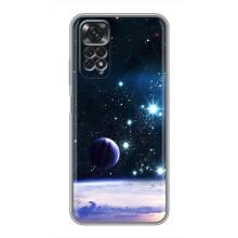 Космические Чехлы для Сяоми Редми Ноут 11 / 11s (VPrint) (Космический вид)