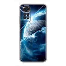 Космические Чехлы для Сяоми Редми Ноут 11 / 11s (VPrint) (Земля с космоса)