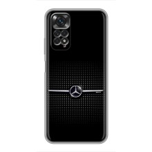 Силиконовый бампер с картинкой машины на Xiaomi Redmi Note 11 / 11s (Mercedes)