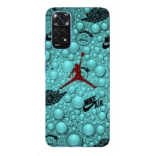 Силіконовый Чохол Nike Air Jordan на Редмі Нот 11 – Джордан Найк