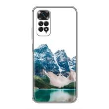 Силиконовый чехол с КАРТИНКАМИ лето для Xiaomi Redmi Note 11 / 11s (AlphaPrint) (Гори)