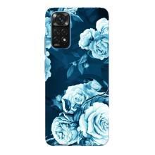Чехлы (ART) Цветы на Xiaomi Redmi Note 11E Pro (VPrint) (Блактині бутони)