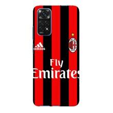 Чохли для Xiaomi Redmi Note 11E Pro (VPrint) - Футбольні клуби (Milan)