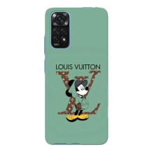 Чехлы Луи Витон для Xiaomi Redmi Note 11E Pro (AlphaPrint - LOUIS VUITTON) (Микки Маус LV)