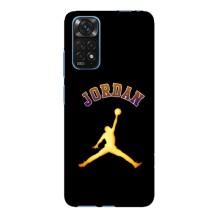 Чохли для Xiaomi Redmi Note 11E Pro - з картинкою JORDAN (AlphaPrint) (Jordan Gold)