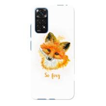 Чохли з картинкою Лисичка для Xiaomi Redmi Note 11E Pro (VPrint) (Дівчинка Лиса)