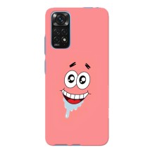 Чехлы с Патриком на Xiaomi Redmi Note 11E Pro (Мордочка Патрика)