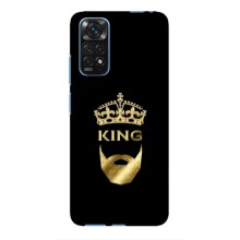 Чехол (Корона на чёрном фоне) для Редми Нот 11Е Про (KING)