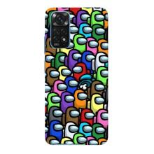 Чохли Амонг Ас для Xiaomi Redmi Note 11E Pro (AlphaPrint) (Убитий)