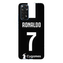 Чохол Кріштіану Роналду для Xiaomi Redmi Note 11E Pro (AlphaPrint) (RONALDO 7)