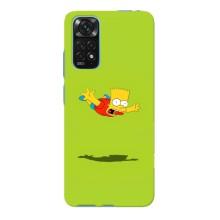 Чjхол з Сімпсонами для Xiaomi Redmi Note 11E Pro (VPrint) (Барт Сімпсон)
