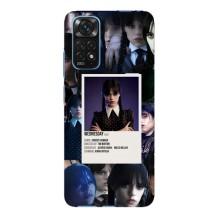 Чохли Венсдей на Xiaomi Redmi Note 11E Pro Уенсдей (AlphaPrint) (колаж Венздей)