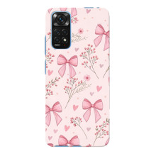 Чехол банты для Xiaomi Redmi Note 11E Pro – Банты с цветами