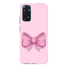 Чехол банты для Xiaomi Redmi Note 11E Pro – Розовый бантик